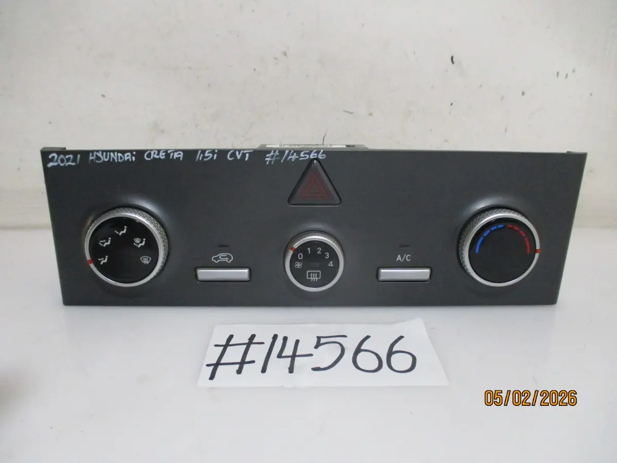 2021 HYUNDAI CRETA 1.5I EXECUTIVE CVT CLIMATE CONTROL UNIT